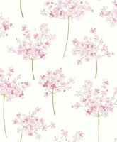 Casadeco Florescence FLRE82334303 - Roze / Grijs Behang