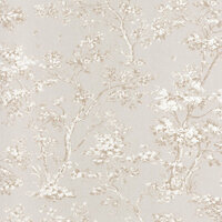 Casadeco Fontainebleau FONT81521101 - Beige Behang