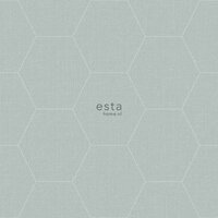 Esta Blush 148750 - Blauw Behang