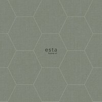 Esta Blush 148751 - Groen Behang