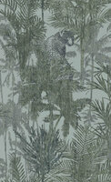 BN Wallcoverings Panthera 220103 - petrol Behang