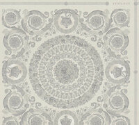 Versace Home 4 - 37055-5 - Zilver - Grijs Behang