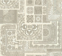 Versace Home 4 - 37048-5 - Zilver - Grijs Behang