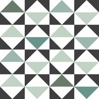 Esta Home Scandi Cool 139096 - Zwart - Groen Behang