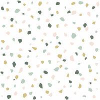 Esta Home Scandi Cool 139033 - Wit - Roze Behang