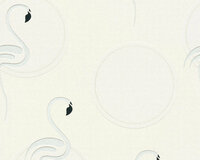 AS Creation Boys and Girls 6 36998-1 - Zilver / Grijs / Wit met zilver glitter Behang