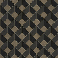 Caselio Moonlight MLG100129028 - Geel / Zwart Behang