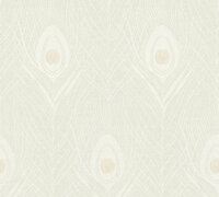 AS Creation Absolutely Chic 36971-1 | 369711 - off white soft grey pauwenveer Behang