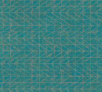 AS Creation Ethnic Origin 37174-4 | 371744 - Blauw / Groen Behang