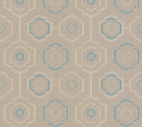 AS Creation Ethnic Origin 37177-1 | 371771 - Beige / Blauw Behang