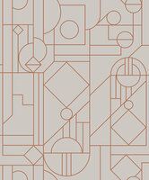 HookedOnWalls Tinted Tiles 29012 Behang