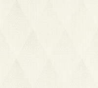 AS Creation New Walls 37419-2 | 374192 - Wit / Zilver Behang