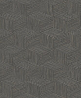 Dutch First Class Bakau Charcoal 65642 Behang