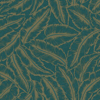 Dutch First Class Bakau Teal 65733 Behang