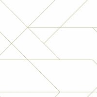 Esta Home Black &amp; White 139143 - Wit - Goud Behang