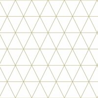 Esta Home Black &amp; White 139147 - Wit - Goud Behang