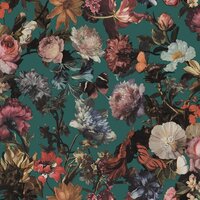 Esta Paradise 139171 - Groen - Blauw Behang