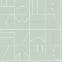 Esta Art Deco 139209 - Groen Behang