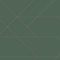 Esta Art Deco 139212 - Groen - Goud Behang