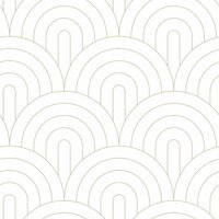 Esta Art Deco 139215 - Wit - Goud Behang