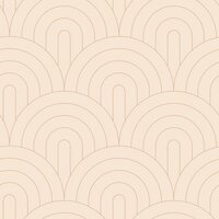 Esta Art Deco 139216 - Roze - Oranje Behang