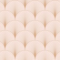 Esta Art Deco 139229 - Roze - Goud Behang