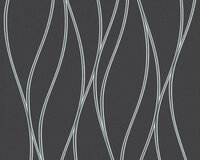 AS Creation Trendwall | 3713-24 - 371324 - Zwart / Zilver Behang