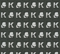 AS Creation Karl Lagerfeld Kameo 37842-3 - 378423 - Zwart / Wit Behang