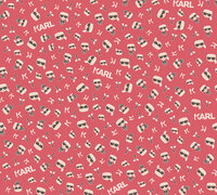 AS Creation Karl Lagerfeld Ikonik 37843-5 - 378435 - Rose / Wit Behang