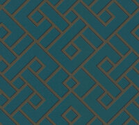 AS Creation Michalsky Living Change Is Good 37984-3 - 379843 - Blauw / Groen / Goud Behang