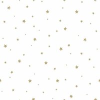 Esta Home Forest Friends Wit Goud 139259 - Wit - Goud Behang