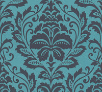 AS Creation Attractive 36910-5 - 369105 Blauw / Zwart Behang