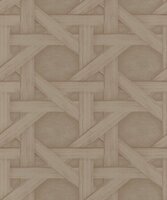 BN Wallcoverings Riviera Maison 3 - 221102 - Bruin Behang