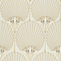 Dutch Wallcoverings Asperia A54903 beige - goud Behang