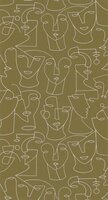 Casadeco Gallery GLRY86162106 - Bruin Behang