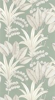 Casadeco Nicaragua NICA86417272 - Wit / Groen Behang