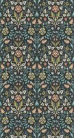 Casadeco Arts &amp; Crafts ARCR86336406 - Blauw Behang