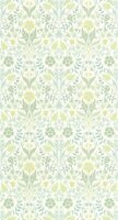 Casadeco Arts &amp; Crafts ARCR86337108 - Groen / Wit Behang
