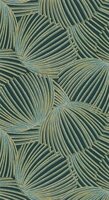 Casadeco Mediterranee MEDI87426812 - Groen / Blauw Behang