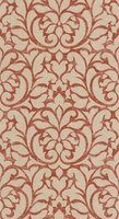 Casadeco Vienne VIEN87348411 - Rood / Beige Behang