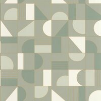 Caselio Labyrinth LBY102107024 - Groen Behang