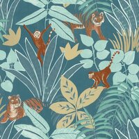 Caselio Escapade EPA102316638 - Blauw Behang