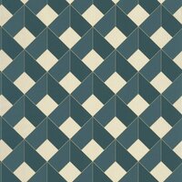Caselio Only Blue ONB100126062 - Blauw / Wit Behang