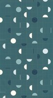 Caselio Around ARN102866029 - Blauw Behang