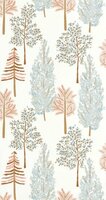 Caselio La Foret FRT102956023 - Wit Behang