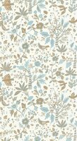 Caselio Boheme BOM103156230 - Blauw / Wit Behang