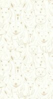 Caselio Autour Du Monde ADM103521012 - Beige / Wit Behang