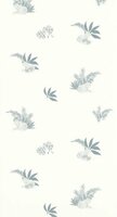 Caselio Autour Du Monde ADM103536009 - Blauw / Wit Behang