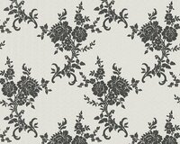 AS Creation Belle Epoque 1102-20 - Wit / Creme Behang