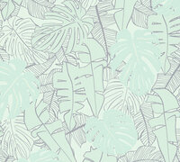 AS Creation House of Turnowsky 38905-4 - 389054 Blauw / Groen Behang